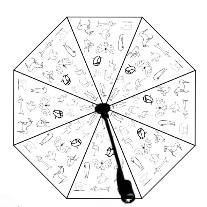 Regenschirm Picasso
