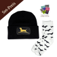 Set Mütze und Dackelsocken
