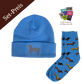 Set Mütze und Dackelsocken