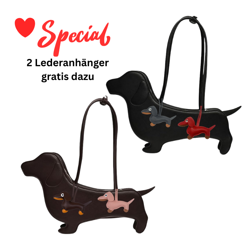 Dackel Tasche - Valentinsspecial
