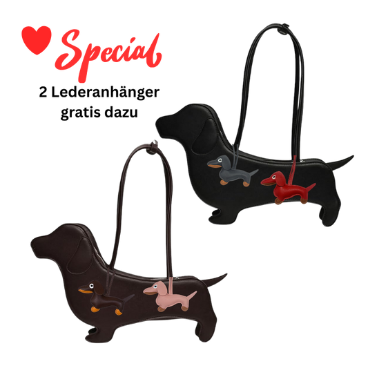 Dackel Tasche - Valentinsspecial