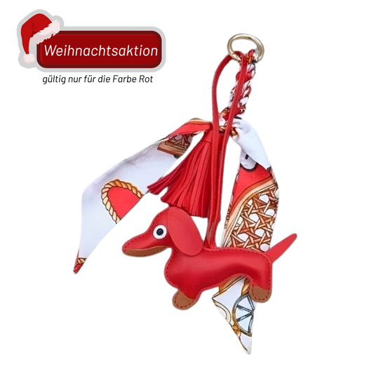 Lederdackelanhänger de luxe