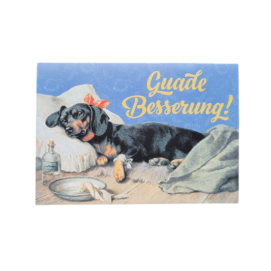 Klappkarte "Guade Besserung"